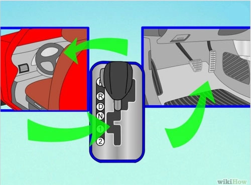  lái xe số tự động đúng cách - 2