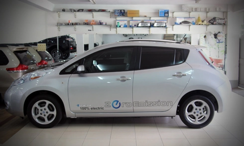  ôtô điện nissan leaf bất ngờ về việt nam - 1