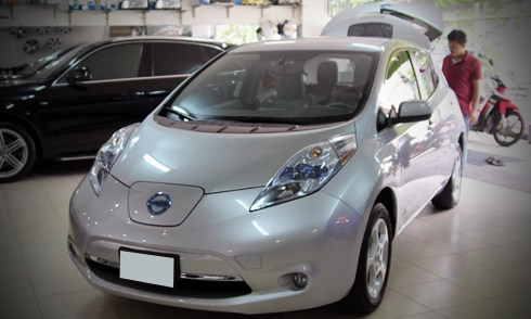  ôtô điện nissan leaf bất ngờ về việt nam - 2