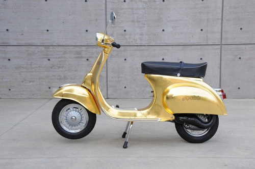  polini - vespa dát vàng 23k - 1