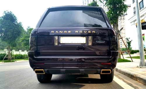  range rover mạ vàng độc nhất việt nam - 4