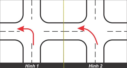  rẽ trái thế nào khi qua nơi giao nhau - 1