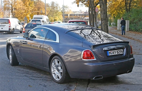  rolls-royce wraith lạ xuất hiện trên đường thử - 2