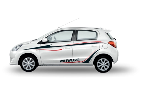  thiết kế decal cá tính cho dòng mitsubishi mirage - 1