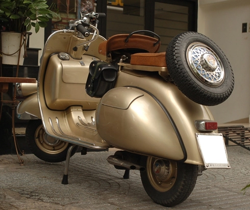  xế cổ vespa acma - tình yêu của giới sưu tập sài gòn - 1