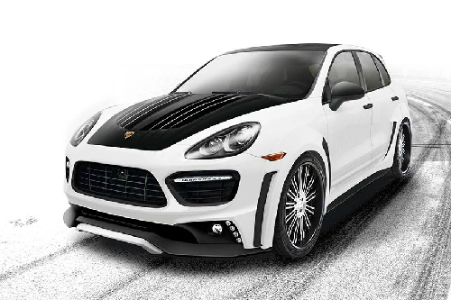  xế độ porsche cayenne turbo 2013 black bison edition - 1