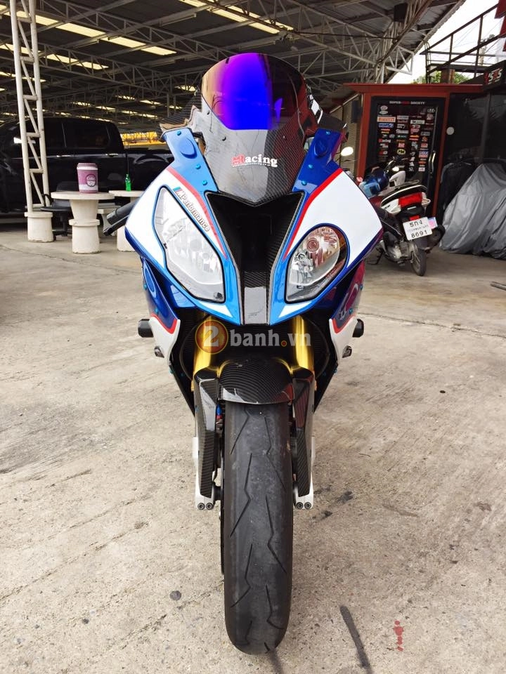 Bmw s1000rr 2015 hút hồn trong bản độ hàng hiệu - 4