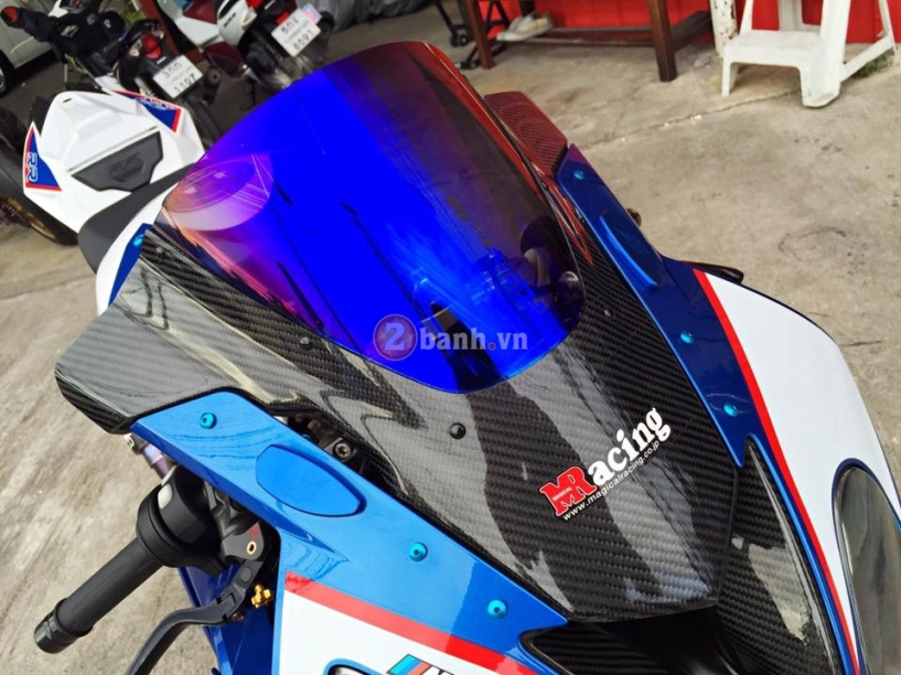 Bmw s1000rr 2015 hút hồn trong bản độ hàng hiệu - 5