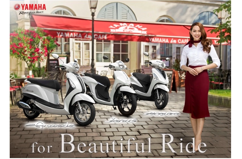 Bối cảnh thể hiện vẻ đẹp for beautiful ride tại yamaha café - 7