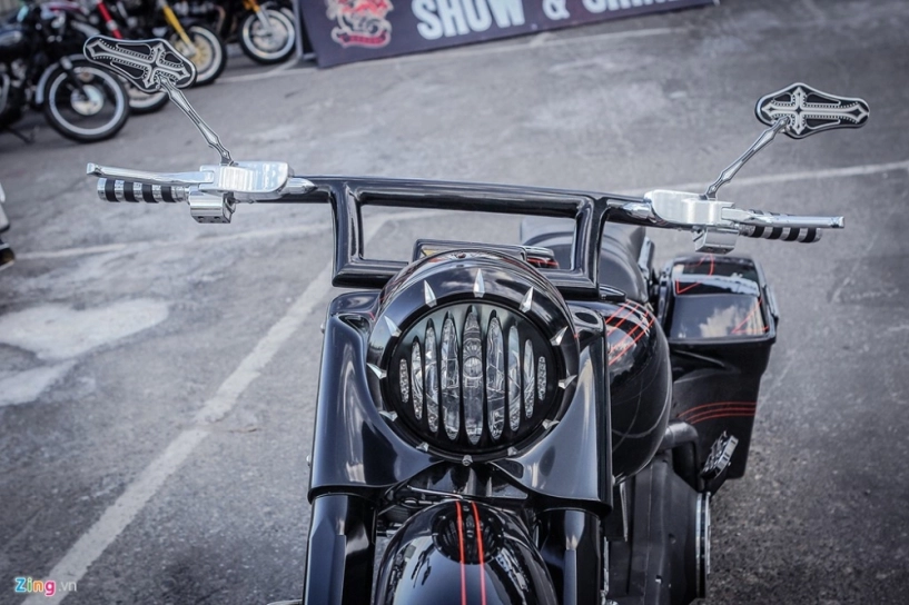 Cận cảnh harley-davidson street glide độ bánh lớn siêu khủng - 5