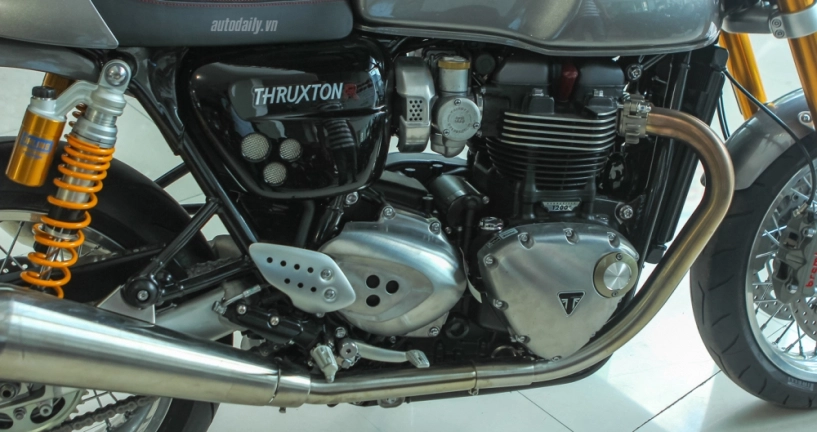 Chi tiết chiếc triumph thruxton 1200r 2016 vừa được nhập về hà nội - 6