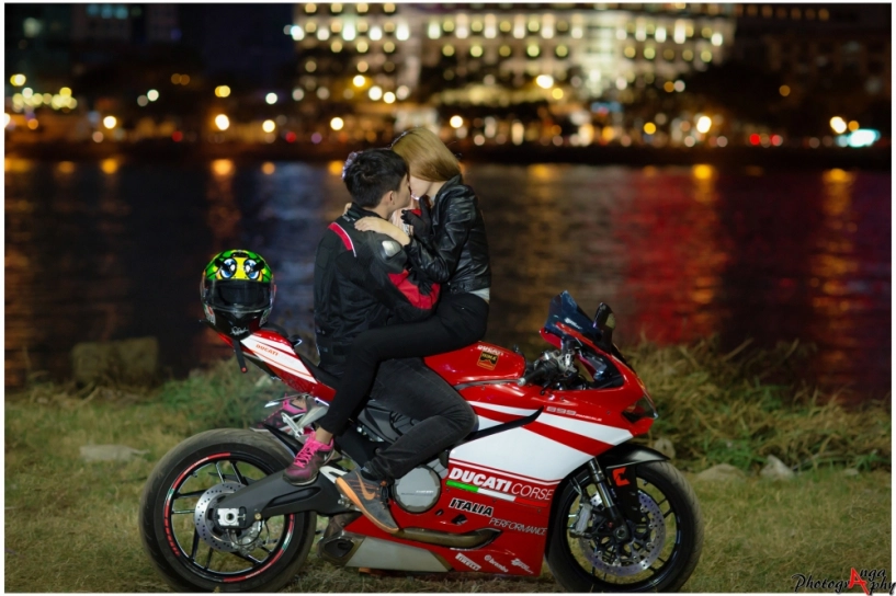 Ducati 899 panigale trong bộ ảnh đầy lãng mạn của cặp đôi sài thành - 7