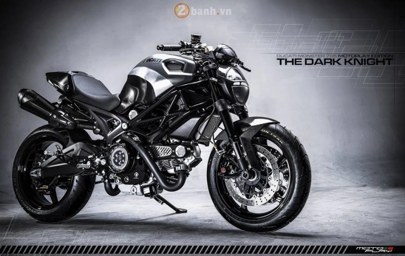 Ducati monster 795 siêu ngầu với phiên bản the dark knight - 3