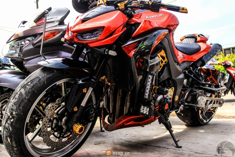 Hàng khủng kawasaki z1000 bánh béo của thành viên z-team sài gòn - 10