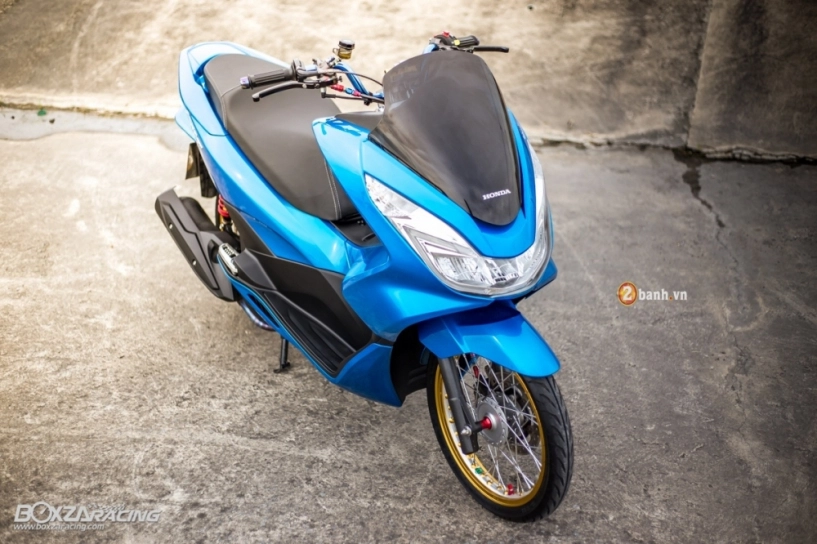 Honda pcx 150 đầy tê tái với phiên bản blue limited - 12