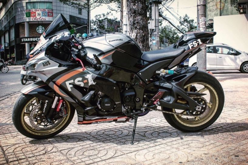 Kawasaki ninja zx-10r 2016 độ siêu khủng của biker sài thành - 1