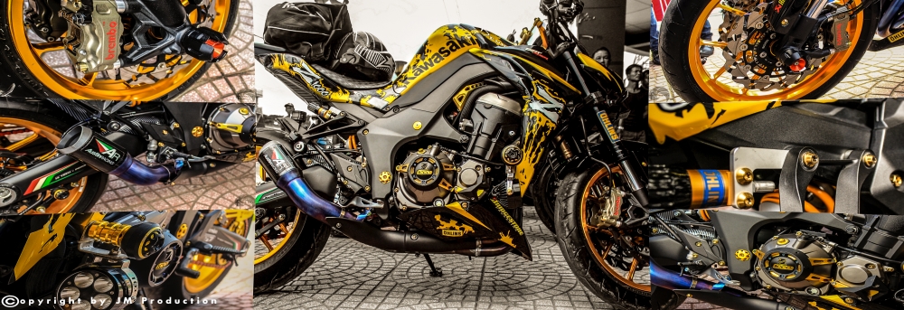 Kawasaki z1000 độ ấn tượng trong bộ cánh mới cùng đồ chơi hàng khủng - 1