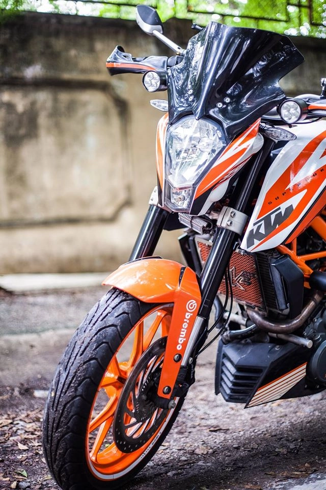 Ktm duke 390 độ đầy phong cách của biker sài thành - 6