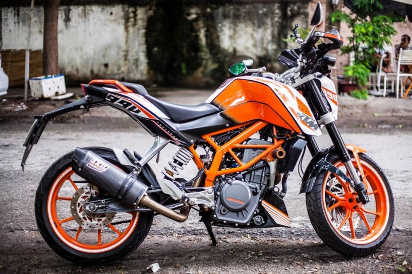 Ktm duke 390 độ đầy phong cách của biker sài thành - 12