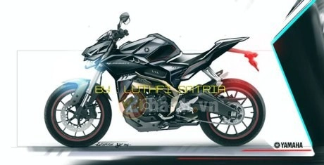 Lộ ý tưởng yamaha mt-125 hoàn toàn mới - 1