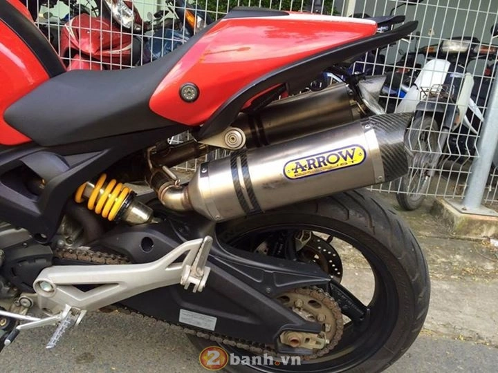 Quái vật ducati 795 độ nhẹ nhàng dạo phố - 7