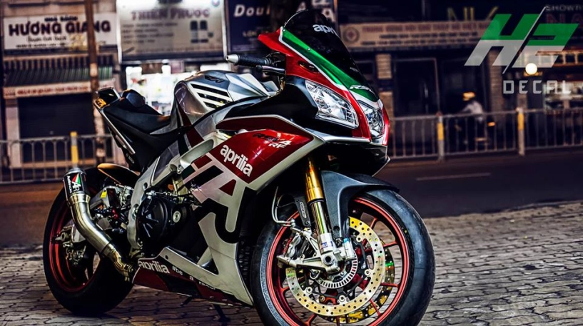 Siêu xe đường đua aprilia rsv4 phiên bản limited cực chất tại sài gòn - 1