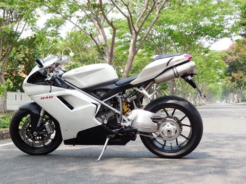  superbike ducati 848 trên phố việt nam - 1