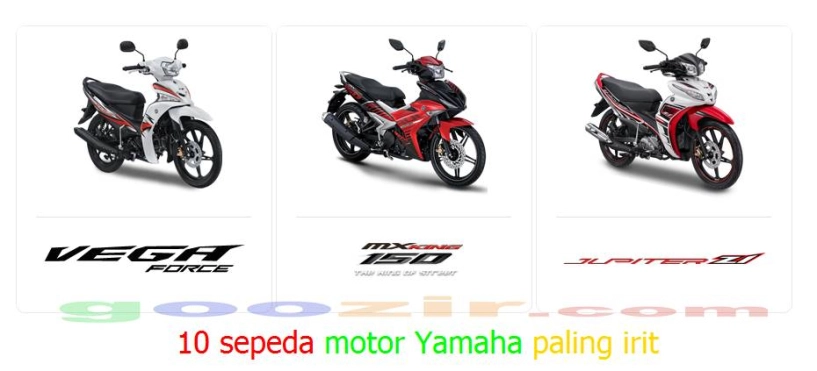 Top 10 dòng xe yamaha tiết kiệm nhiên liệu - 1