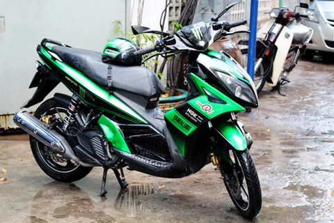  yamaha nouvo hóa trang nghệ thuật - 1