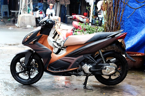  yamaha nouvo hóa trang nghệ thuật - 5