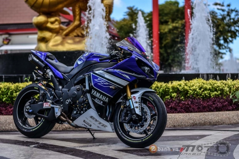 Yamaha r1 hút hồn trong bản độ racing street - 1