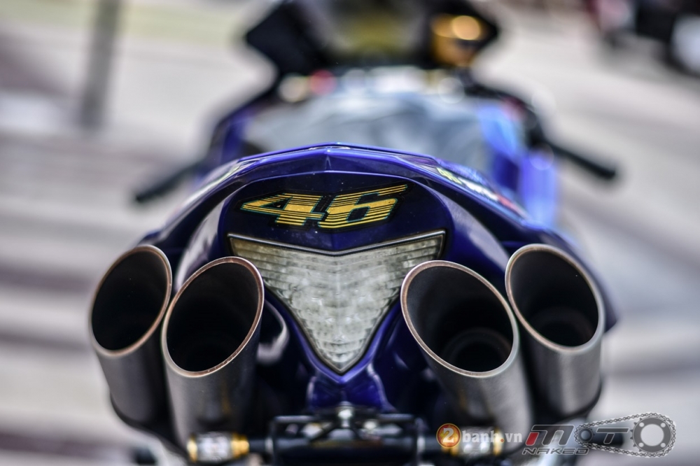 Yamaha r1 hút hồn trong bản độ racing street - 22