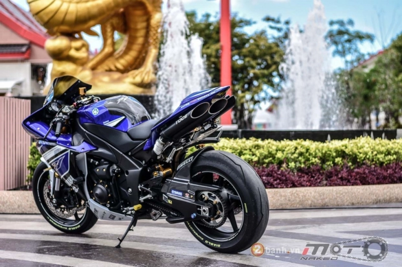 Yamaha r1 hút hồn trong bản độ racing street - 24