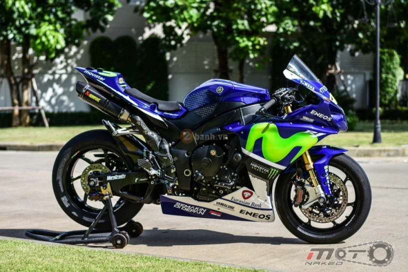 Yamaha r1 siêu chất trong phiên bản movistar motogp - 2