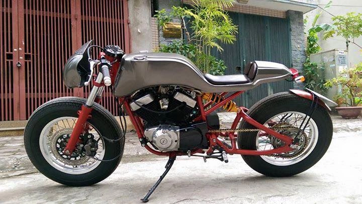 Yamaha vigo 250 cafe racer cực độc - 1