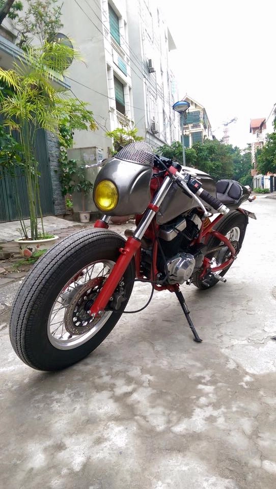 Yamaha vigo 250 cafe racer cực độc - 7