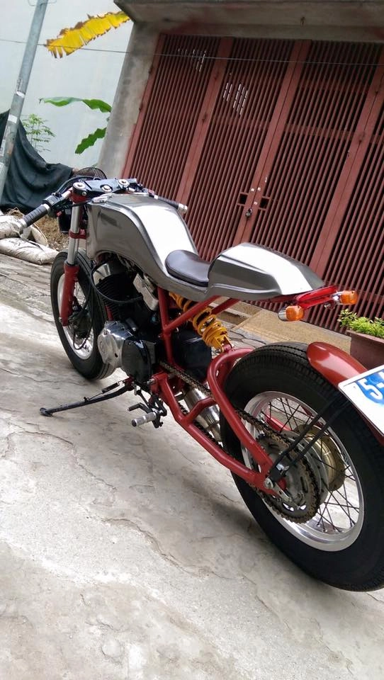 Yamaha vigo 250 cafe racer cực độc - 8