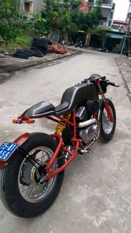 Yamaha vigo 250 cafe racer cực độc - 9