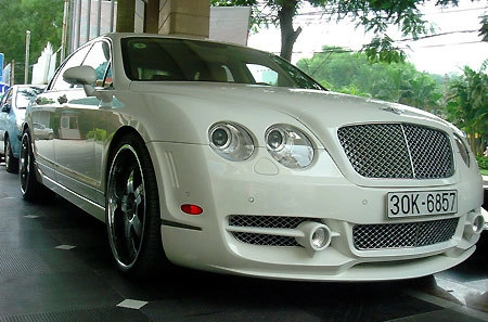  bentley flying spur độ kiểu mansory tại hà nội - 1