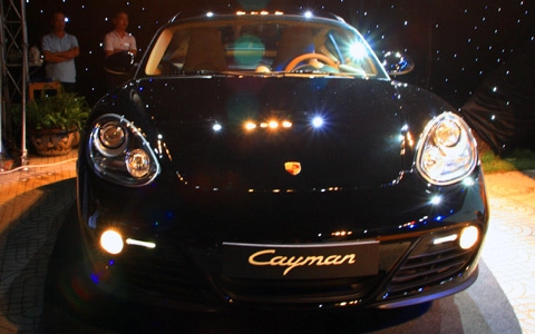  bộ đôi porsche boxster-cayman 2009 xuất hiện tại sài gòn - 4