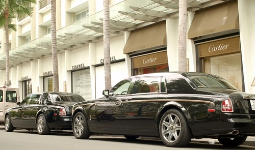  bộ đôi rolls-royce phantom trên phố sài gòn - 4