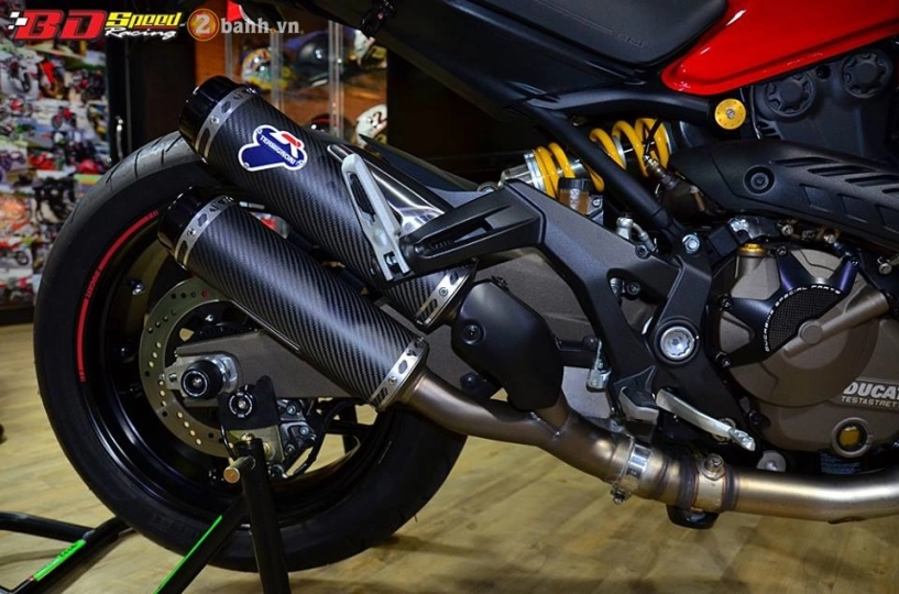 Ducati monster 821 cực chất bên dàn đồ chơi hàng hiệu - 18