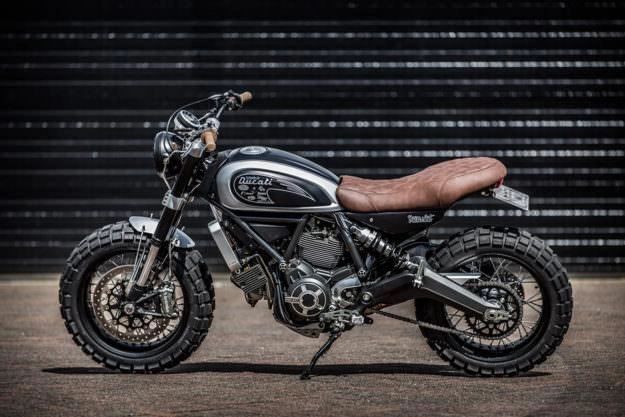 Ducati scrambler siêu ngầu trong bản độ bánh to cực chất - 2