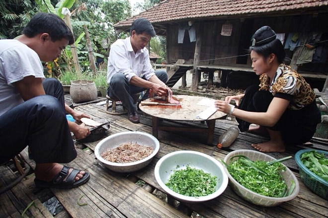 Gỏi cá đãi khách quý của người thái ở điện biên - 3