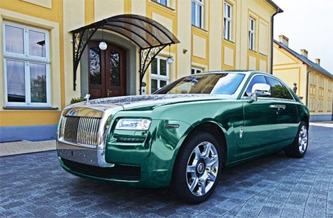  hãng độ xe lột xác rolls-royce ghost - 1