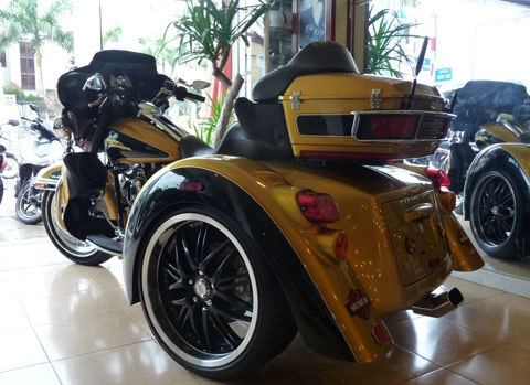  harley davidson ultra classic ba bánh ở sài gòn - 2