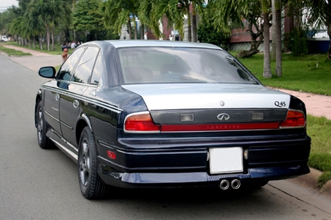  infiniti q45 độ kiểu rolls-royce trên phố sài gòn - 6