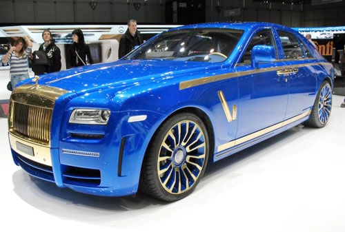  mansory độ rolls-royce ghost màu độc - 1