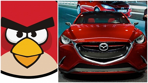  mazda2 thế hệ mới mang thiết kế của angry bird - 1