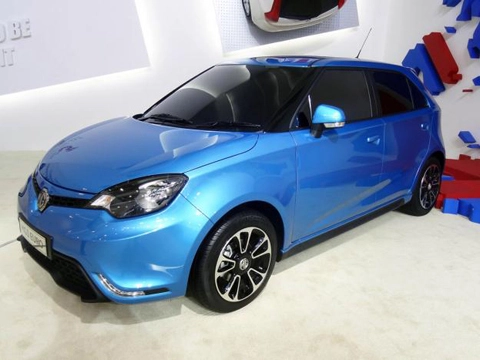  mg hé lộ mẫu xe mini mg3 mới - 1